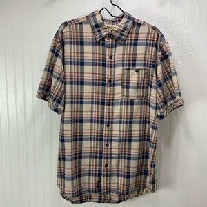 Men’s Redhead short sleeve plaid shirt